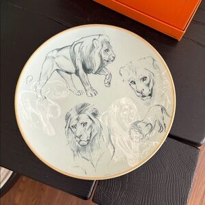 Hermes Salad Plate